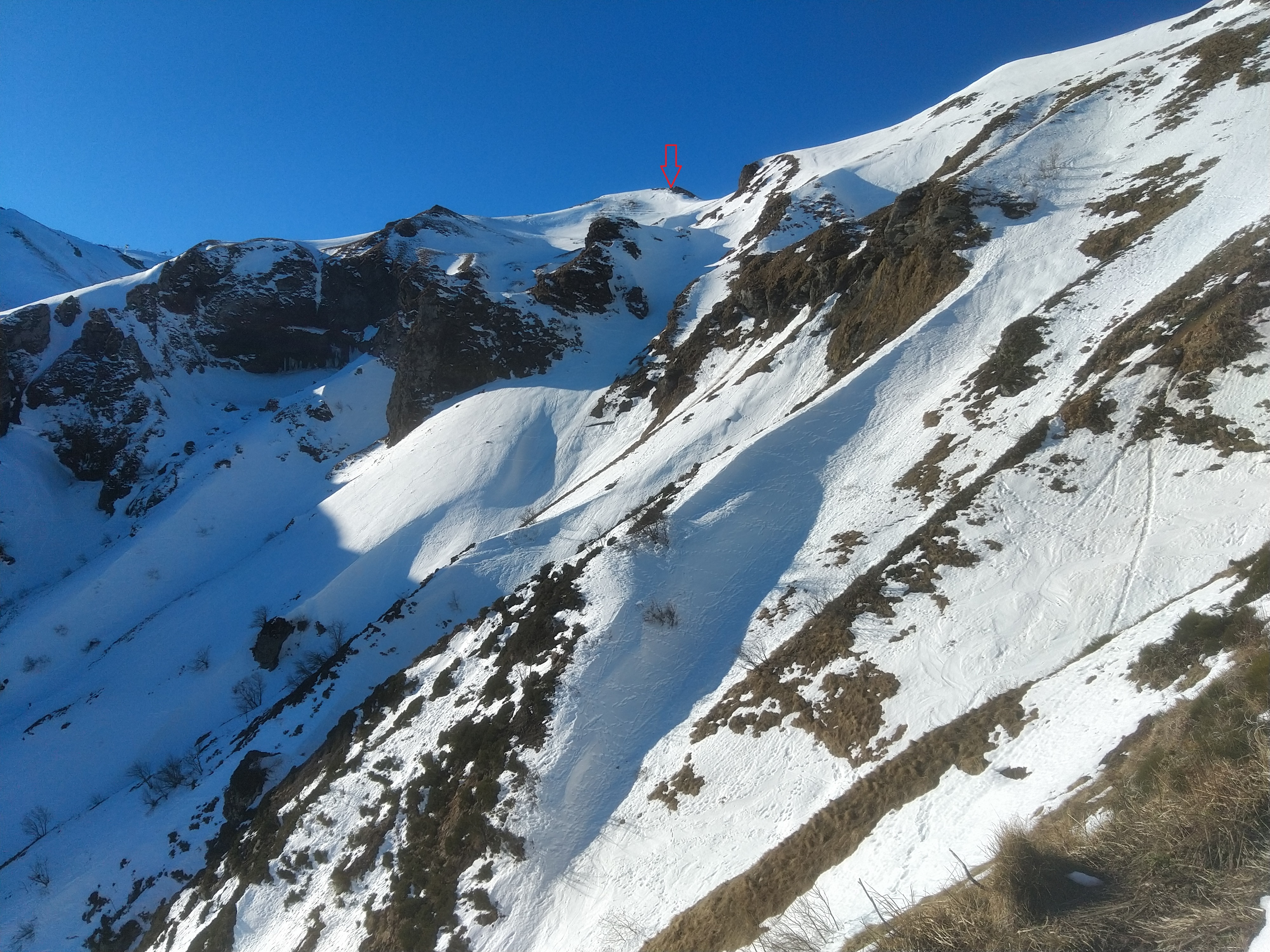 couloir casacade aigle trace